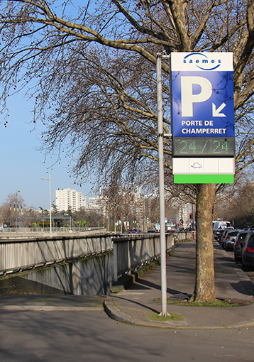 Parking Saemes Porte de Champerret - Parking - Paris