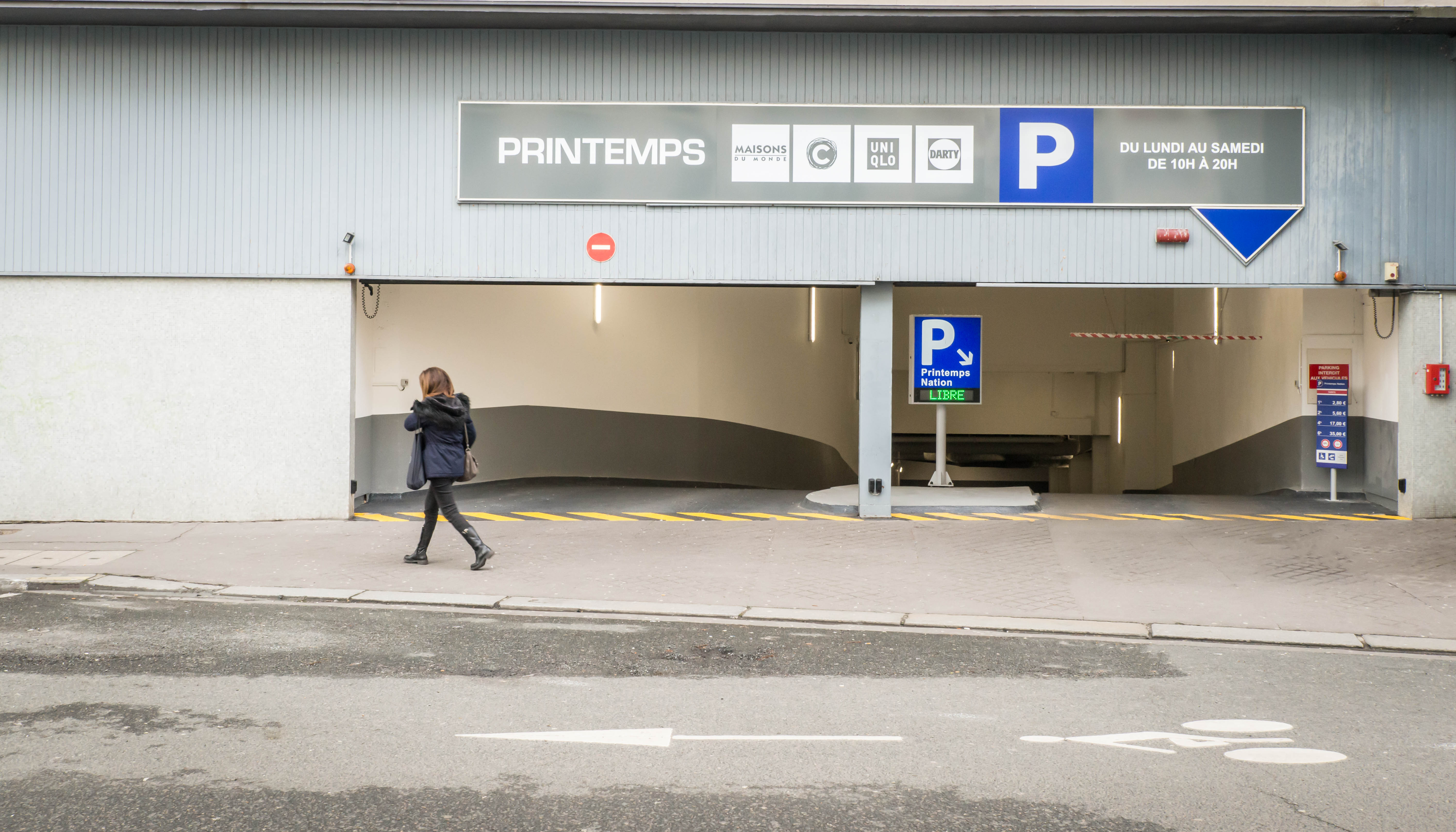 Parking Saemes Printemps Nation - Parking - Paris